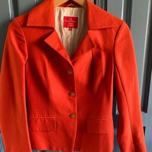 Vivienne Westwood Orange Cotton Suit 90s Vintage